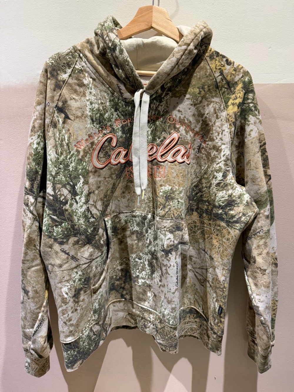 Cabela's Camo Logo Hoodie - Picture 2 of 5